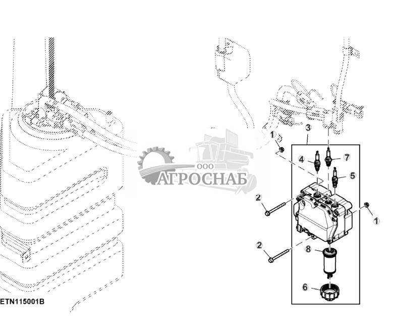 Насос дозатора жидкости для очистки отработавших газов дизельного двигателя - ST827904 1096.jpg